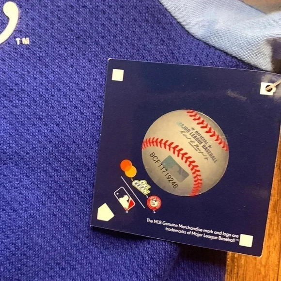 Kansas City Royals Youth Jersey MLB Button Up  X Small NWT - Picture 7 of 9